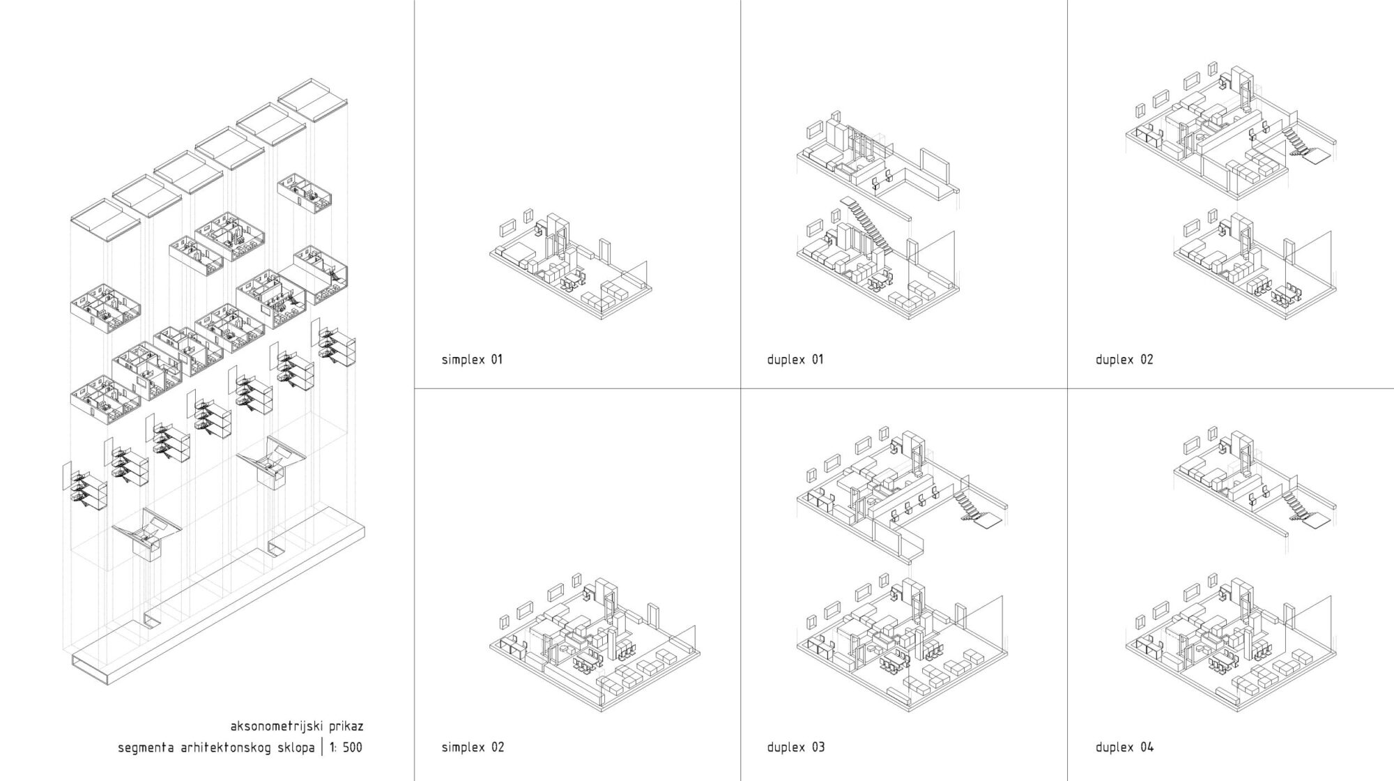 Axonometric View of the Segment